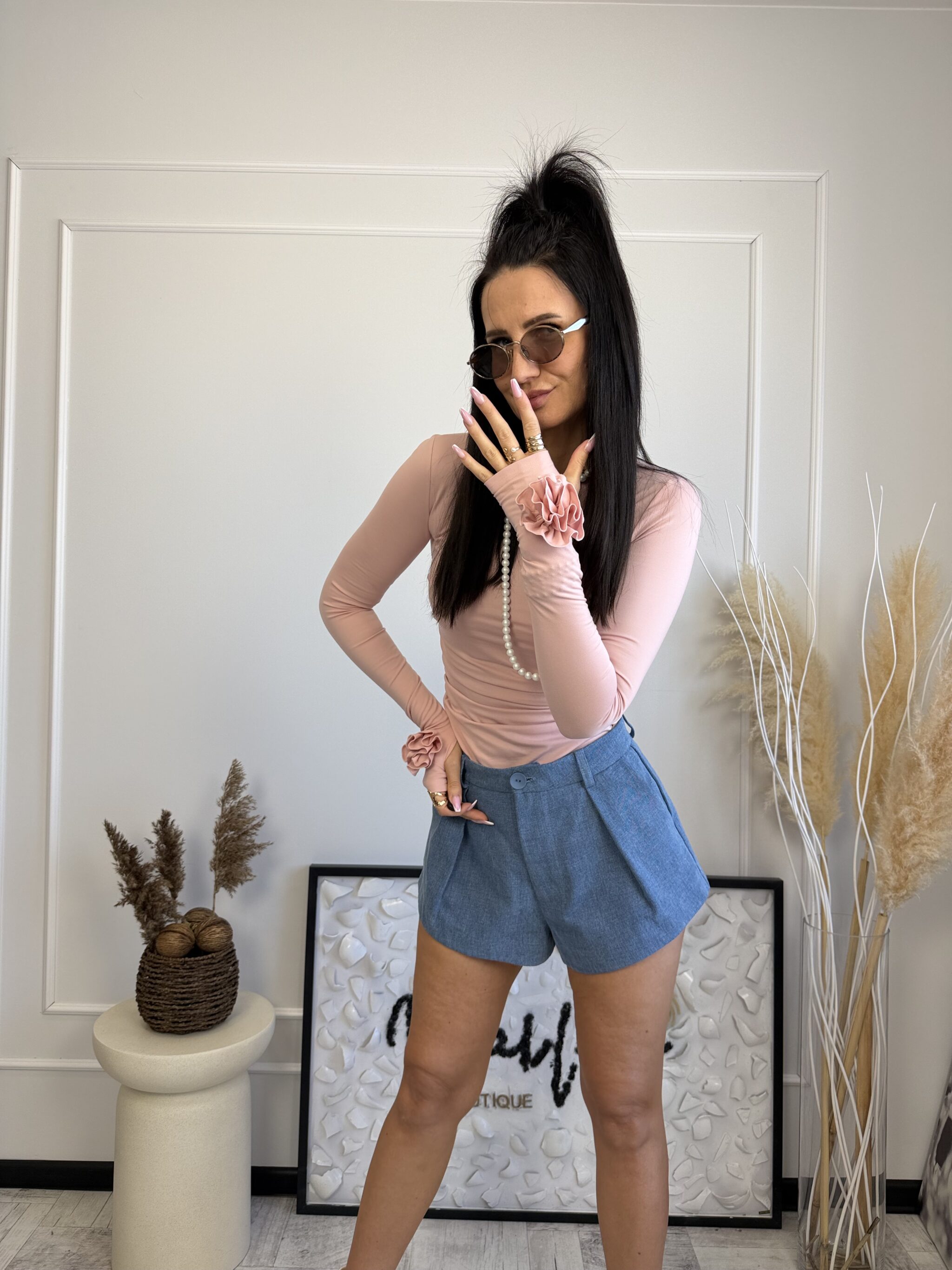 Belluci Denim Shorts – modne jeansowe spodenki damskie