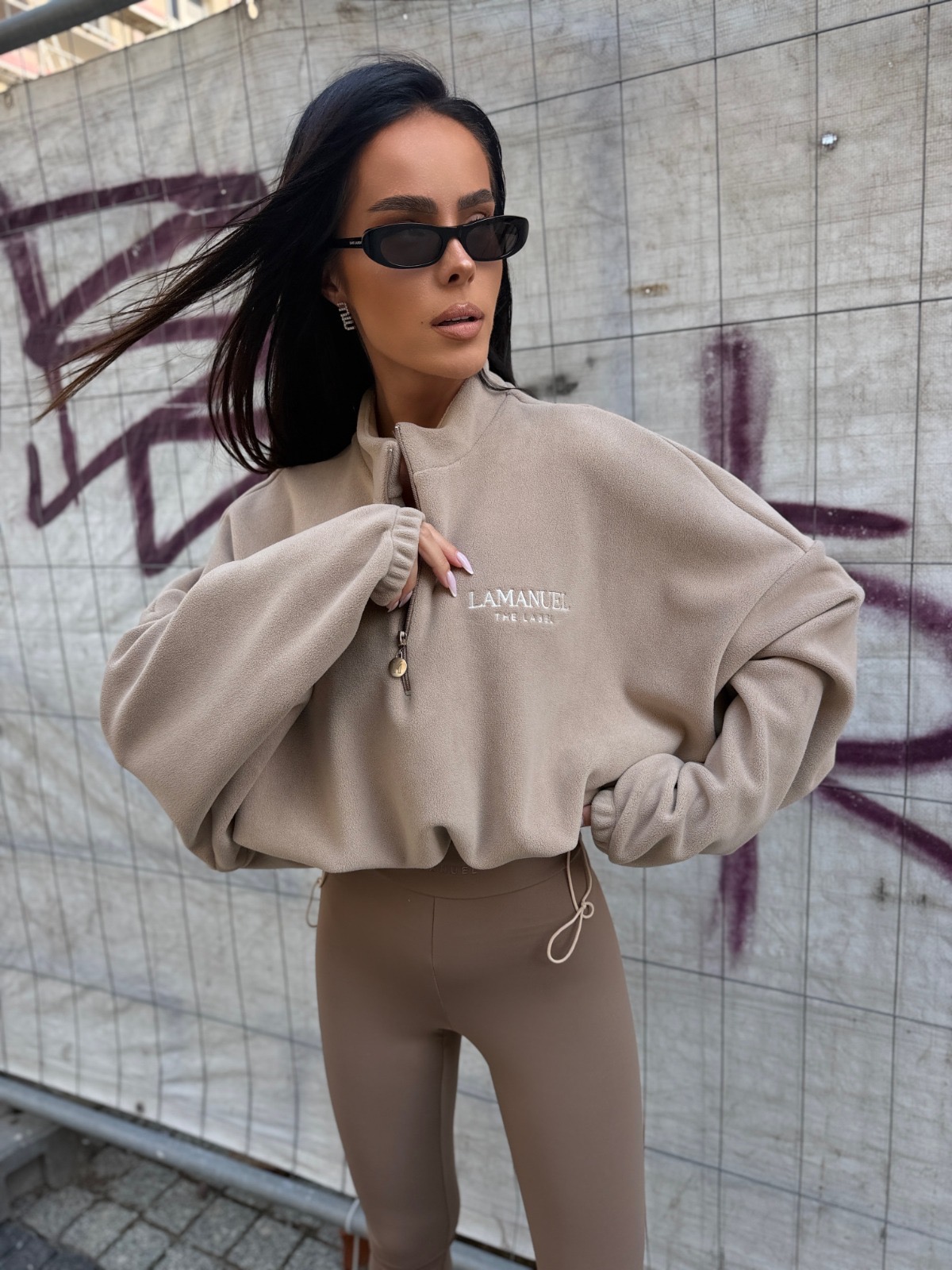 Bluza LaManuel Polar Jasny Beż