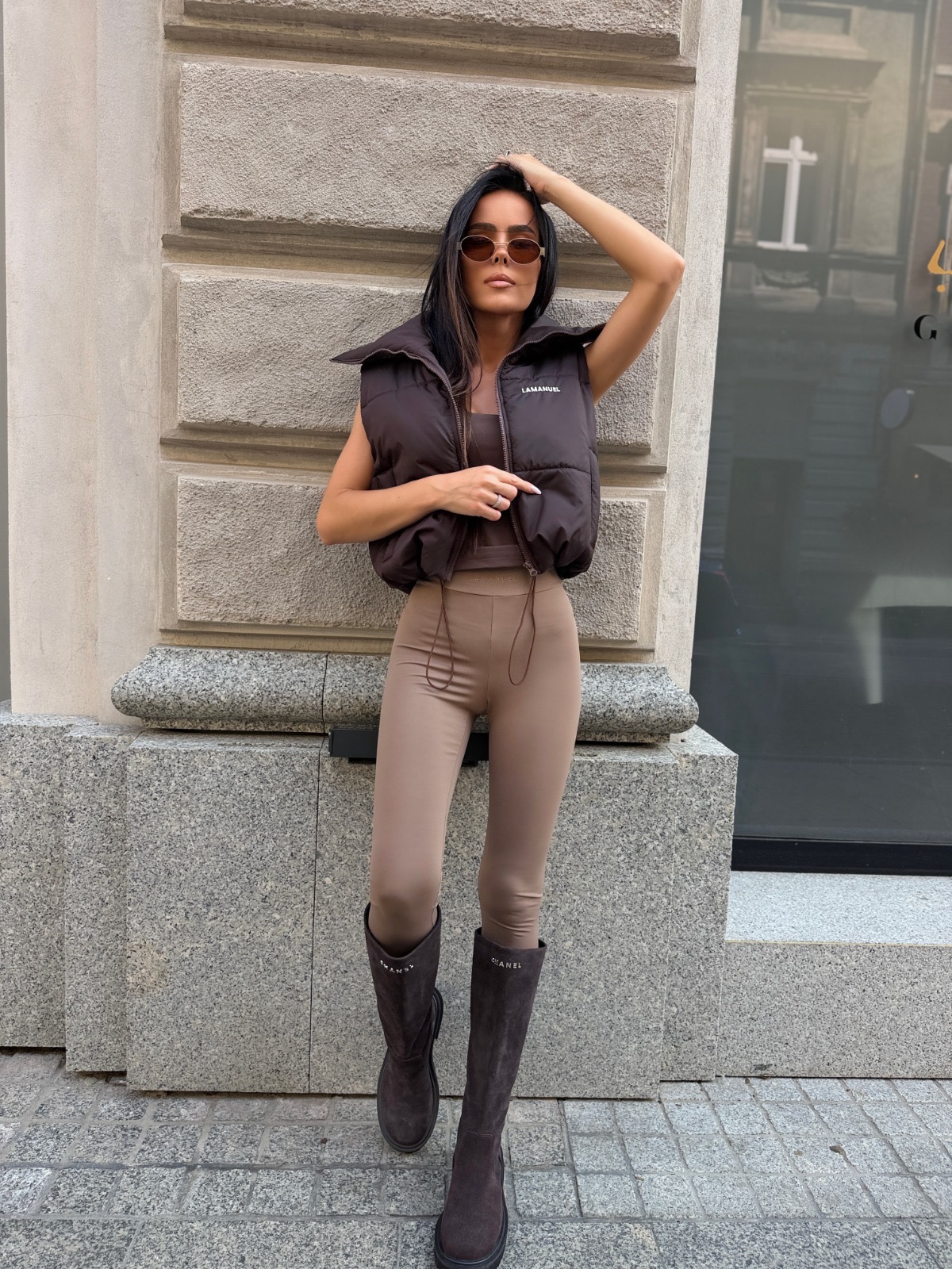 Legginsy LaManuel TILLY cappuccino