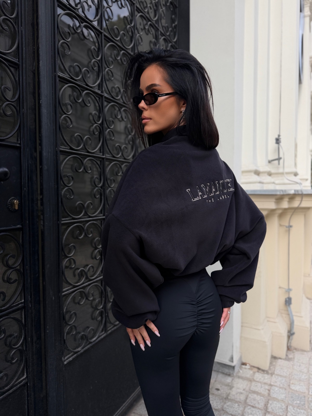 Bluza LaManuel Polar Czarny