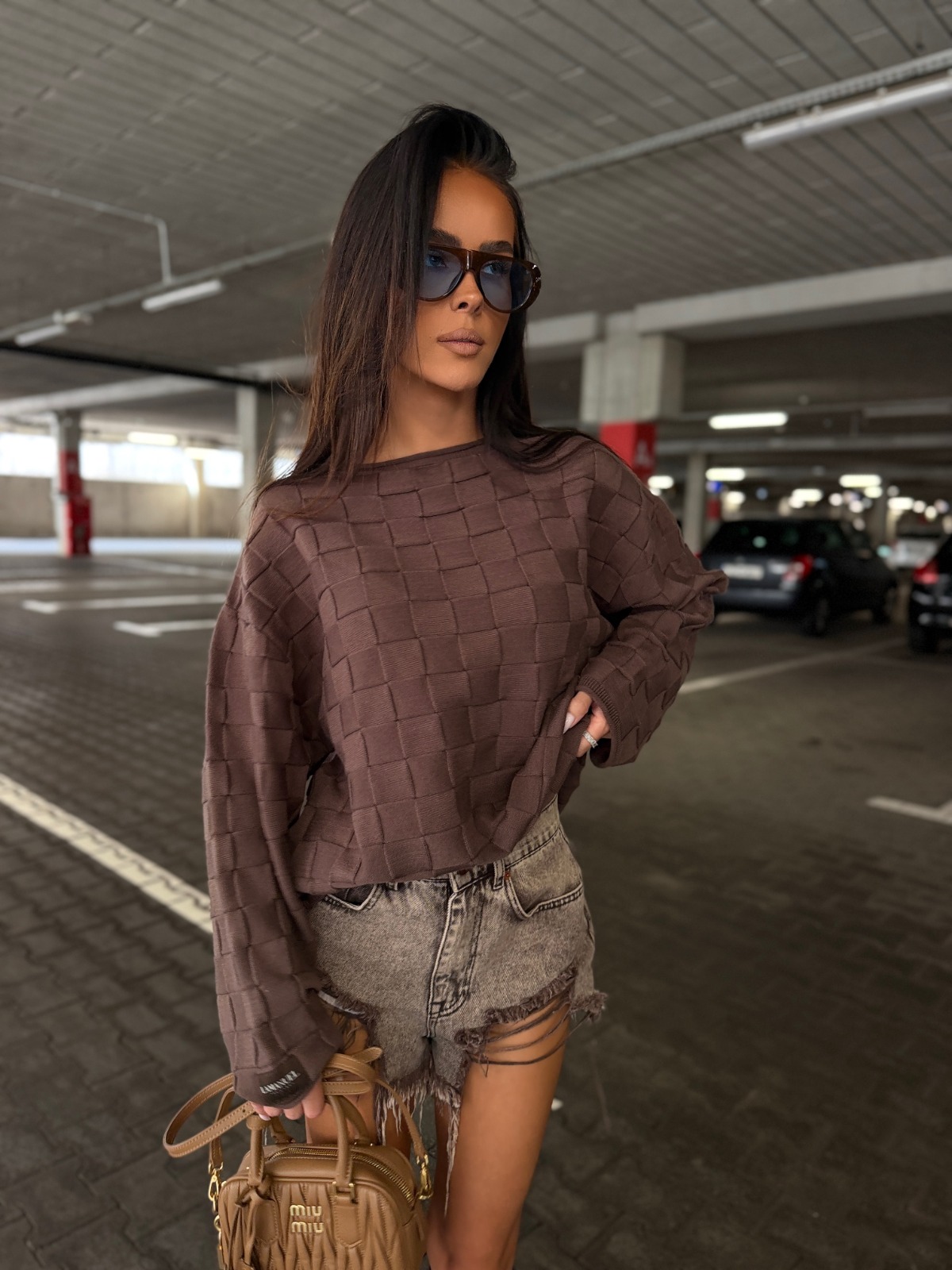 Sweter damski SORA LaManuel oversize