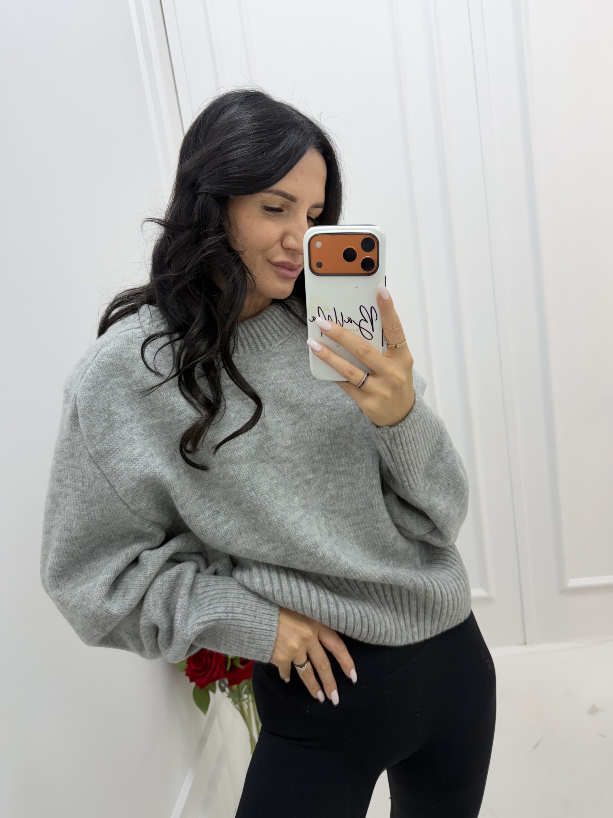 Sweter Belluci SOFT Szary