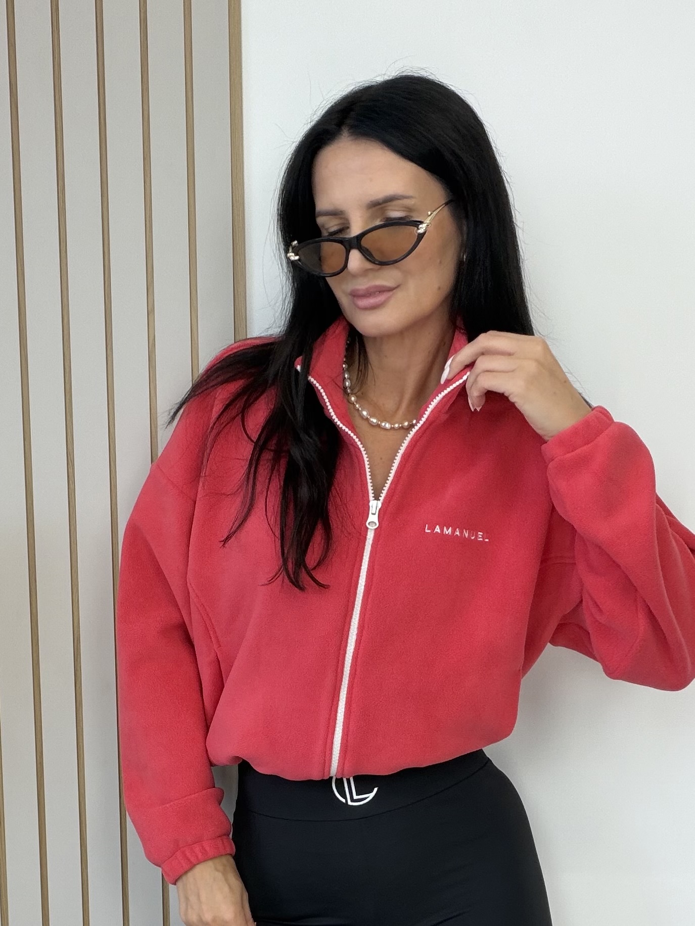Bluza LaManuel Frost Malina